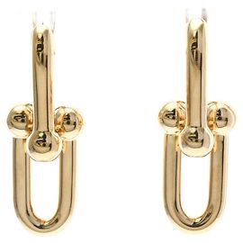 Tiffany & Co Orecchini a cerchio medi in oro rosa 18K Tiffany
