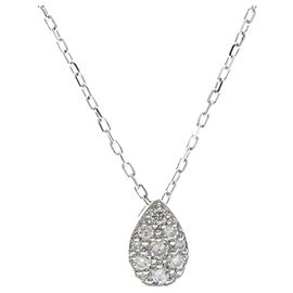 Autre Marque Collana a forma di pera con pavé di diamanti Vendome Aoyama