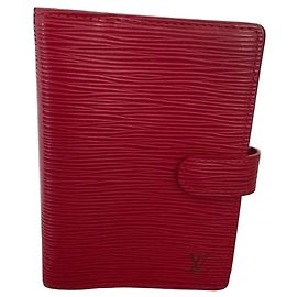 Louis Vuitton Agenda Hülle aus Epi-Leder PM