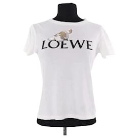 Loewe Weißes Baumwoll-T-Shirt