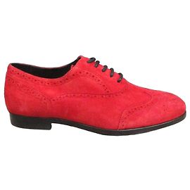 Chaussures Derby Dorateymur en daim rouge