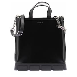 Borsa a mano in pelle nera - Autre Marque