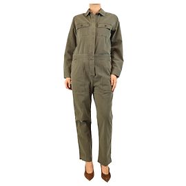 Autre Marque Mono de espiga elástico verde militar - talla S