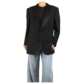 Tom Ford Schwarze Wollsakko - Größe 54R