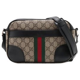 Gucci Borsa a tracolla GG Supreme marrone