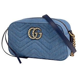 Borsa a Spalla Gucci GG Marmont Chain