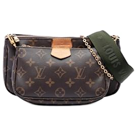 Louis Vuitton Marrone Monogram Multi Pochette Accessoires