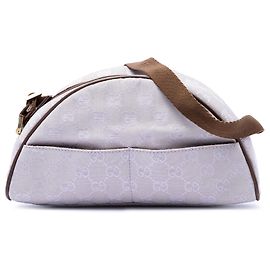 Borsa a tracolla Gucci in tela GG viola
