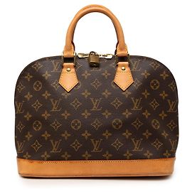 Louis Vuitton Marrone Monogram Alma PM