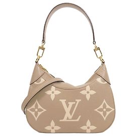 Borsa Louis Vuitton Bagatelle in Monogram Empreinte bicolore marrone