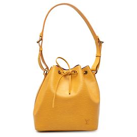 Louis Vuitton Petit Noe in pelle Epi gialla