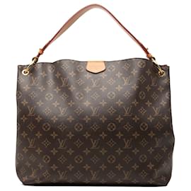 Louis Vuitton Marrone Monogram Graceful MM