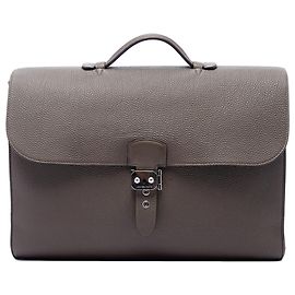 Hermès Sac A Depeches 38 in Togo Braun