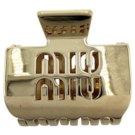 Clip per capelli Miu Miu in metallo