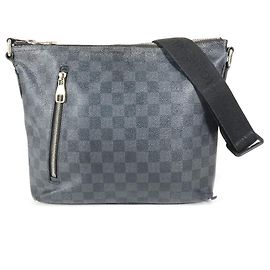 Sac à épaule Louis Vuitton Damier Graphite Mick PM