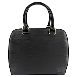 Bolso de mano en piel Epi Louis Vuitton