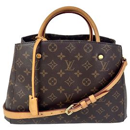 Borsa a Spalla Louis Vuitton Montaigne MM Monogram