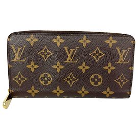Portafoglio Clutch Louis Vuitton Zippy Monogram Leather Fuchsia Ebay Live