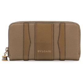 Bulgari Portafoglio in tela e pelle Bvlgari B-zero1