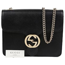 Gucci Borsa a tracolla crossbody con catena intrecciata