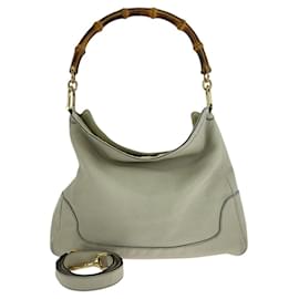 Borsa 2way in pelle Bamboo Gucci
