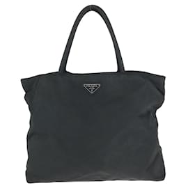 Prada Nylon Tessuto Tote mit Dreieckslogo