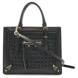Borsa a 2 vie Balenciaga Mini Paper Leather