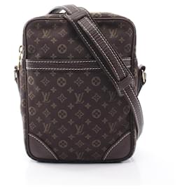 Borsa a tracolla Louis Vuitton Pochette Danube Monogram Mini Lin