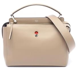 Borsa in pelle Fendi DOT COM