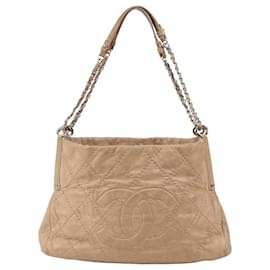Chanel Borsa a tracolla con catena logo CC