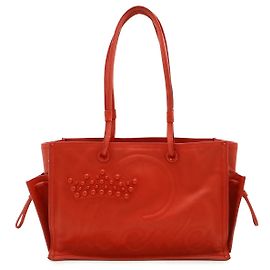 Loewe Leder Shopper Tote Tasche Rot