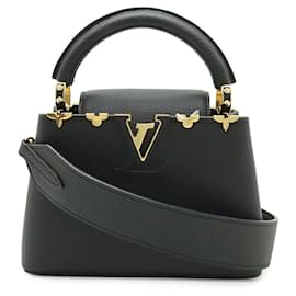 Borsa Louis Vuitton Capucines Mini Nera