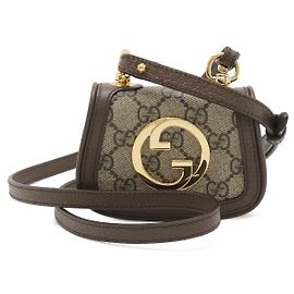 Borsa a tracolla Gucci Blondie Interlocking G GG Supreme