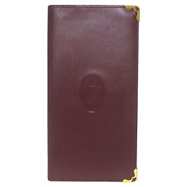 Portafoglio lungo in pelle Cartier Must