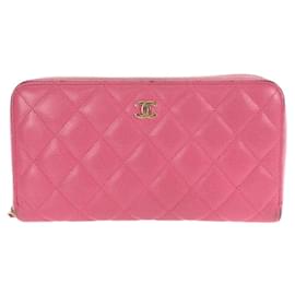 Portafoglio lungo Chanel Caviar Skin