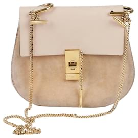 Chloé Kleine Drew Schultertasche mit Crossbody-Funktion