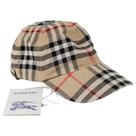Vintage Check Baseball Cap Größe - Burberry
