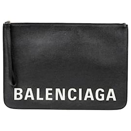 Clutch con tracolla con logo - Balenciaga
