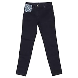 Pantalones de denim con bolsillo monograma - Louis Vuitton