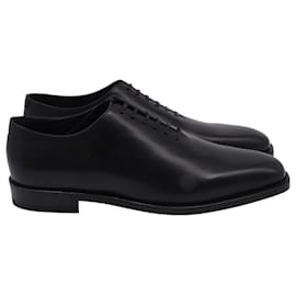 Salvatore Ferragamo Scarpe stringate Angiolo in pelle nera Ferragamo