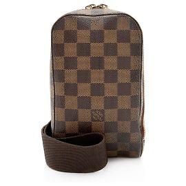 Louis Vuitton Vintage Damier Ebene Geronimos Sling Bag