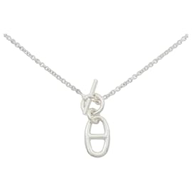 Hermes Chaine dAncre 925 Silver Necklace - Hermès