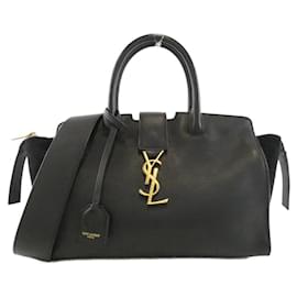 Sac à bandoulière Saint Laurent Downtown en daim de veau - Yves Saint Laurent