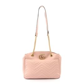 Borsa a tracolla in pelle Gucci GG Marmont