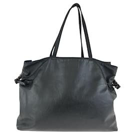 Prada Leder Nylon Tote Schultertasche