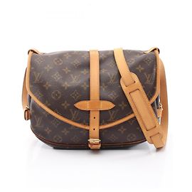 Borsa a tracolla Louis Vuitton Saumur 30 Monogram