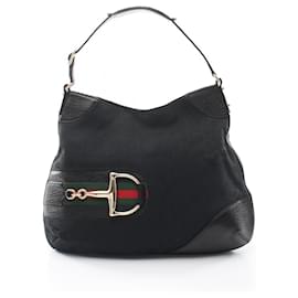 Bolso de Hombro Gucci GG Canvas Horsebit