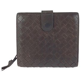 Bottega Veneta Intrecciato Leather Compact Wallet