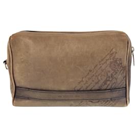 Clutch in pelle Calligraphy Berluti