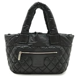 Borsa Tote Chanel Coco Cocoon in nylon e pelle